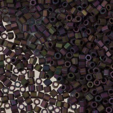 Koraliki TOHO Hex 8/0 Frosted Metallic Iris Purple