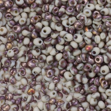 Koraliki TOHO Magatama 3mm HYBRID Frosted Lt Beige Apollo
