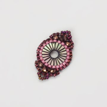 Element beadingowy Toho koło 30x23mm