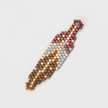 Element beadingowy Toho piórko 44x11mm