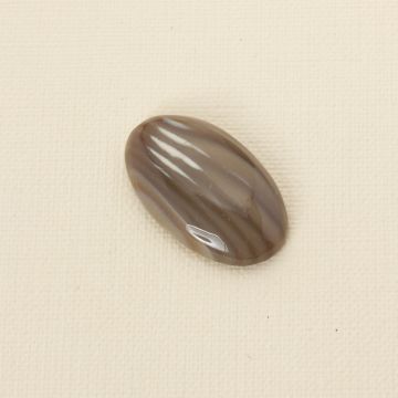 Krzemień pasiasty kaboszon owal 35x21 mm