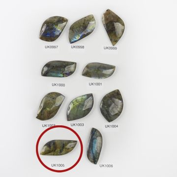 Labradoryt kaboszon nieregularny 45,5mm