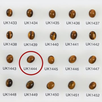 Tygrysie oko kaboszon owal 9,5mm