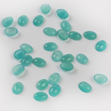 Amazonit kaboszon owal AA 7-9mm