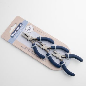 Beadalon zestaw 3 mini szczypiec 8cm