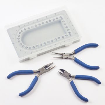 Czteroczęściowy zestaw podróżniczy 18x11x2,8cm