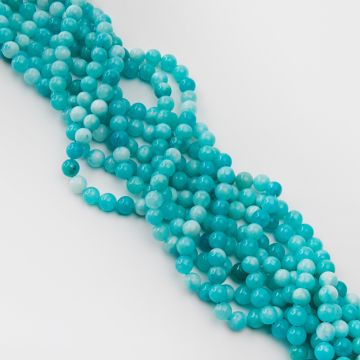 Amazonit kulki gładkie 8mm
