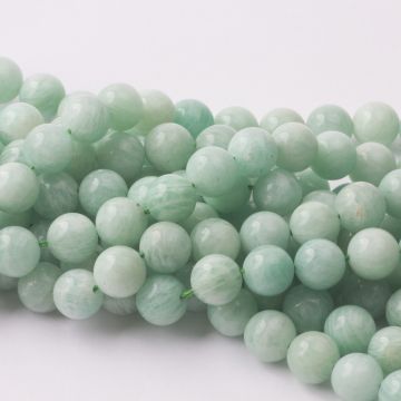 Amazonit kulki gładkie 8mm