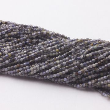 Iolit kulka fasetowana 2mm