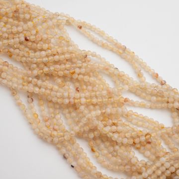 Cytryn kulka fasetowana 2,5mm Cytryn kulka fasetowana 2,5mm