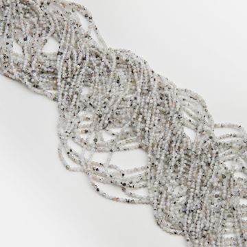 Kamień księżycowy kulka fasetowana 2,5mm