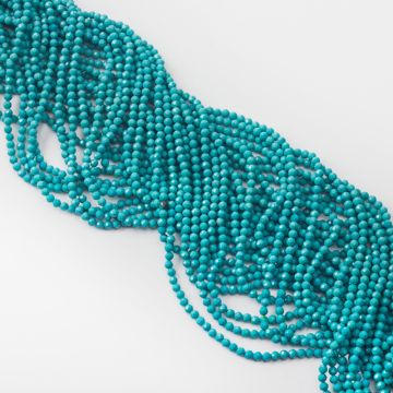 Magnezyt turkusowy kulka fasetowana 3mm