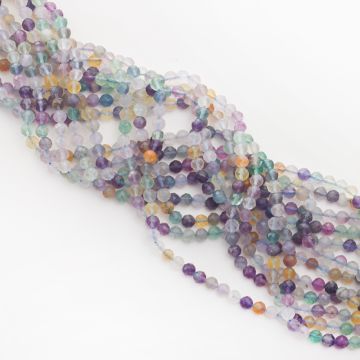 Fluoryt kulka fasetowana 5,5mm