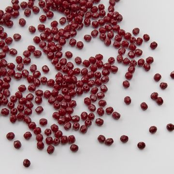 Fire Polish Opaque Chocolate (93310) 4mm