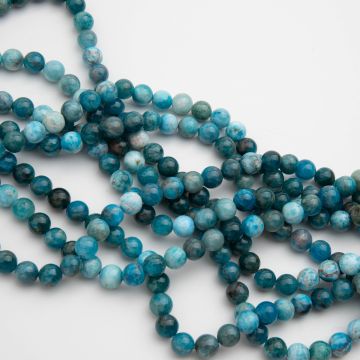 Apatyt kulka gładka 8mm