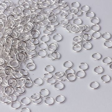 Srebrne kółeczka zaciskowe AG925 5x0,8mm