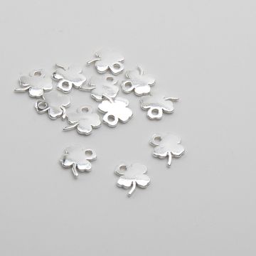 Srebrna zawieszka koniczynka mini 10mm AG925