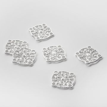 Srebrna zawieszka pleciona AG925 19mm