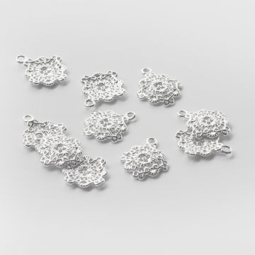 Srebrna zawieszka serwetka AG925 14,5mm