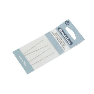 Beadalon igły do koralików z dużym oczkiem krótkie