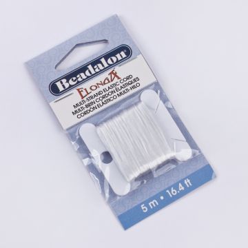 Beadalon gumka elastyczna wielowłóknista Elonga 0,7mm