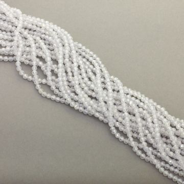 Cyrkonia biała kulka fastowana 3mm Cyrkonia biała kulka fastowana 3mm