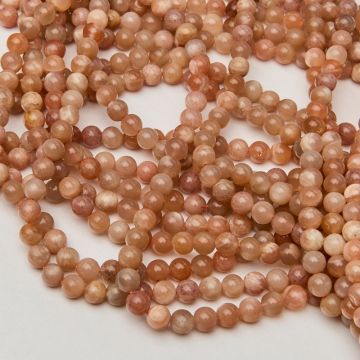 Kamień słoneczny kulka gładka 6mm