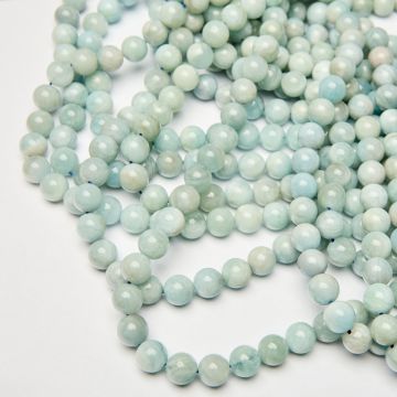 Akwamaryn kulka gładka 10mm