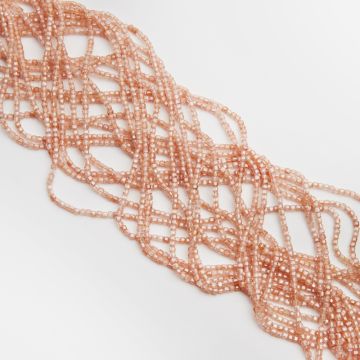 Cyrkonia kostka fasetowana szampańska 2,5mm Cyrkonia kostka fasetowana szampańska 2,5mm