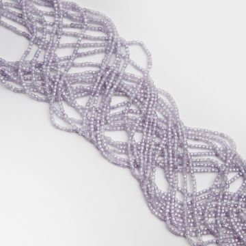 Cyrkonia kostka fasetowana fioletowa 2,5mm