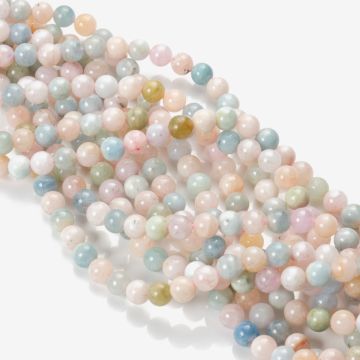 Morganit kulka gładka 8,5mm