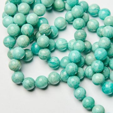 Amazonit kulka gładka 10mm