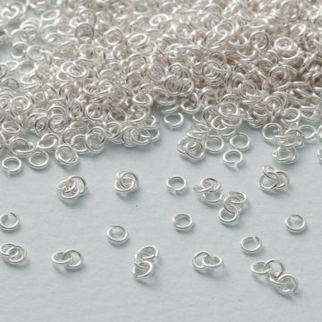 Kółeczka zaciskowe srebrne AG925 3x0,6mm