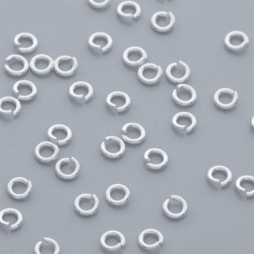 Srebrne kółeczka zaciskowe, AG925, 3,5x0,7mm