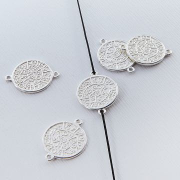 Srebrna moneta łącznik 14,5mm