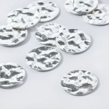 Srebrny rozgałęźnik blaszka wygięta AG925 srebrny 17,5mm