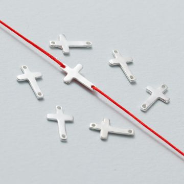 Rozgałęźnik mini krzyżyk AG925 srebrny 11mm