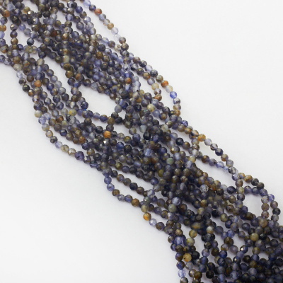 Iolit kulka fasetowana 3mm