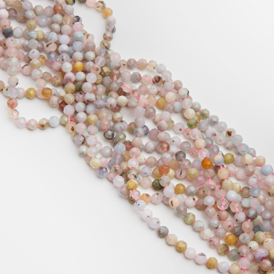 Morganit kulka fasetowana 6,5mm