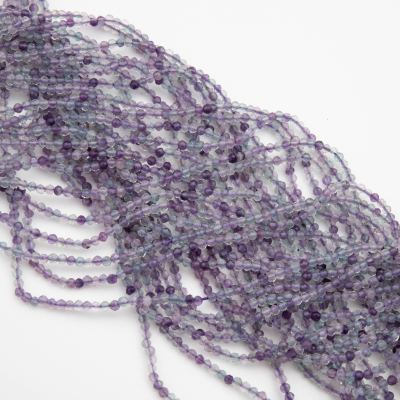 Fluoryt kulka fasetowana 2mm