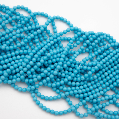 Magnezyt niebieski kulka gładka 3mm