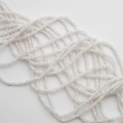 Kamień księżycowy oponka fasetowana 1,5x2mm