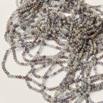 Iolit kulka fasetowana 3mm