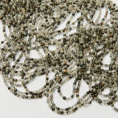 Kwarc z rutylem kulka gładka 2,5mm