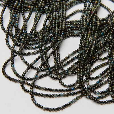 Akwamaryn gwieździsty kulka gładka 3mm