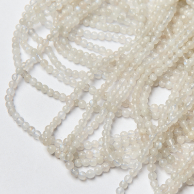 Kamień księżycowy kulka gładka 4mm