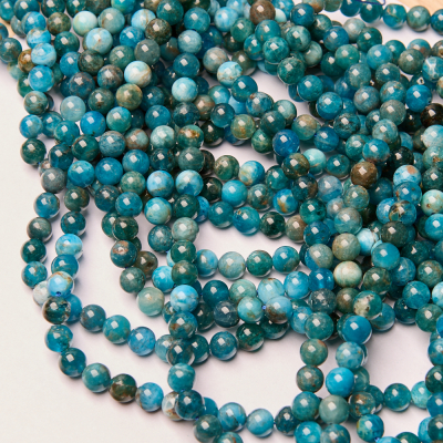 Apatyt kulka gładka 6mm