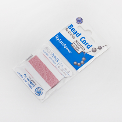 Nici Nylon Power z igłą dark pink 0,5mm