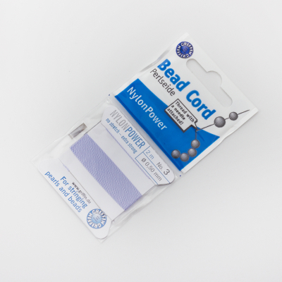Nici Nylon Power z igłą lilac 0,5mm