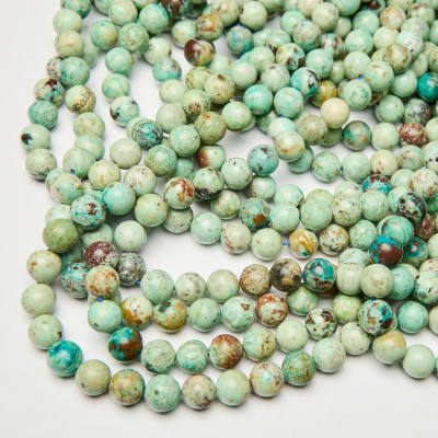 Turkus naturalny kulka gładka 10mm